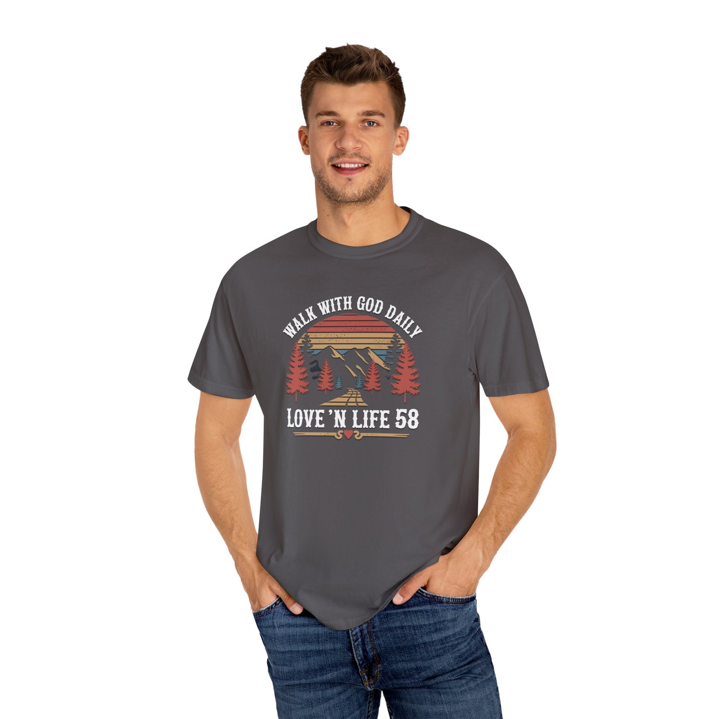 Walk With God Daily Tee - Comfort Colors