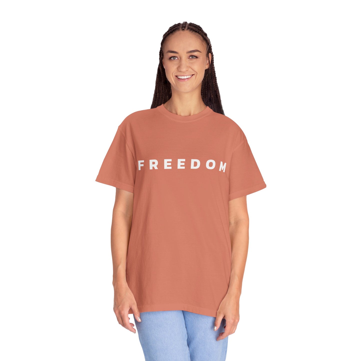F R E E D O M Tee - Comfort Colors Charlie Kirk
