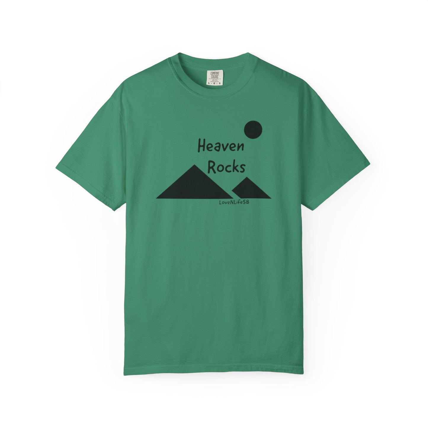 Heaven Rocks Tee- Comfort Colors