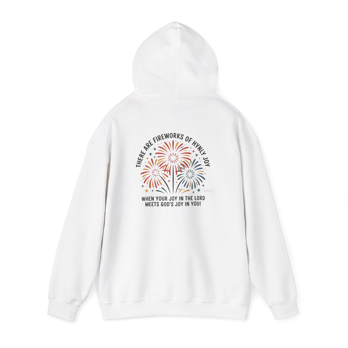 Joyful Fireworks Unisex Hoodie