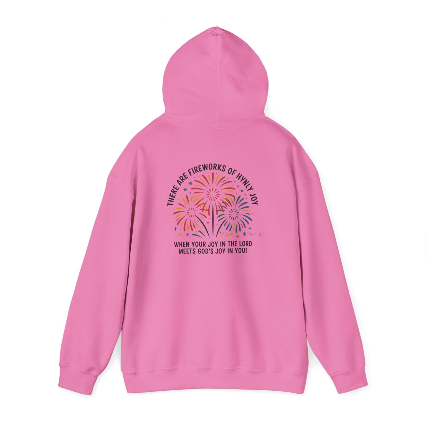 Joyful Fireworks Unisex Hoodie