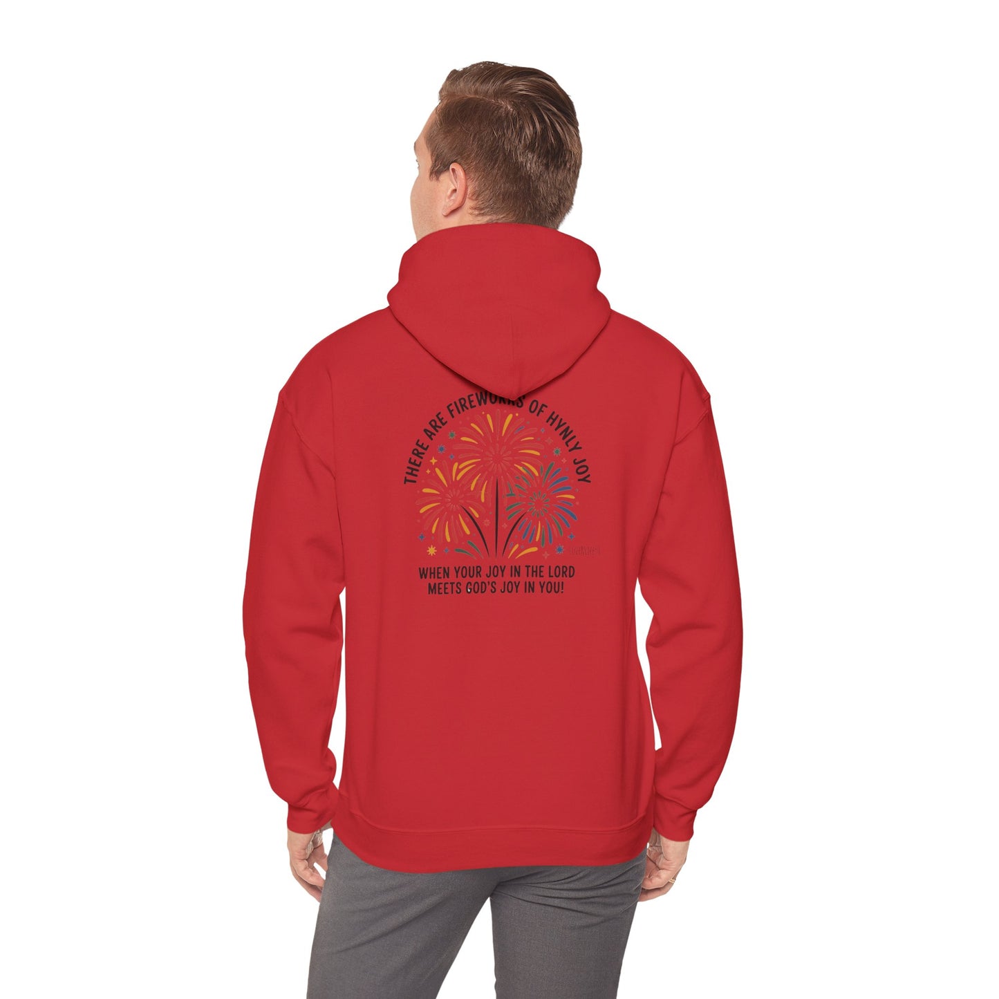 Joyful Fireworks Unisex Hoodie