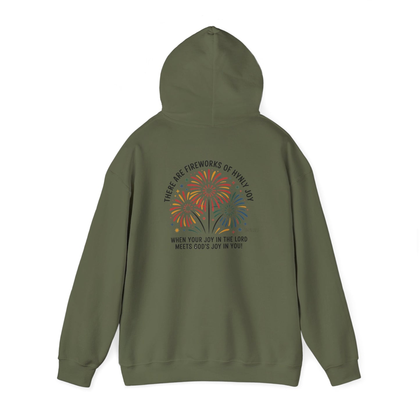 Joyful Fireworks Unisex Hoodie