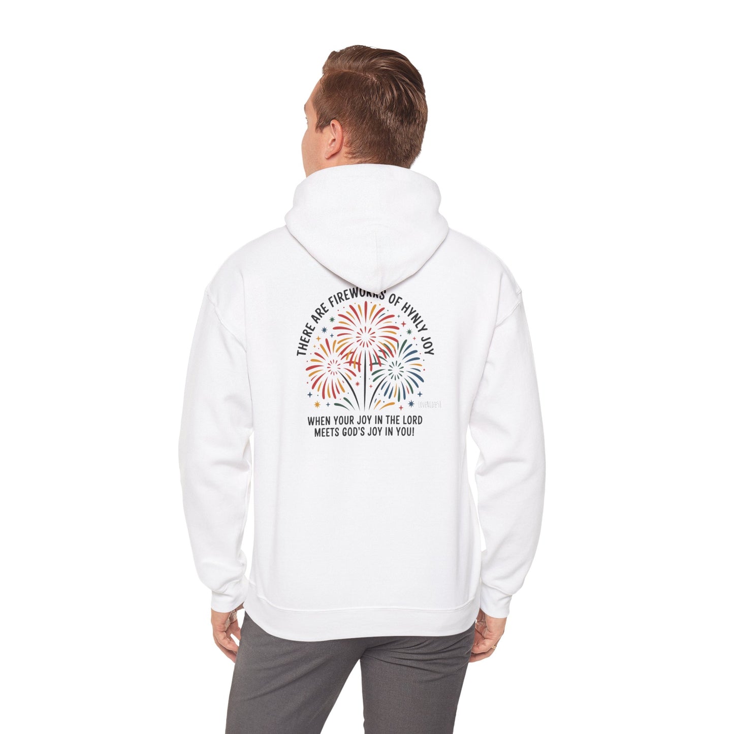 Joyful Fireworks Unisex Hoodie