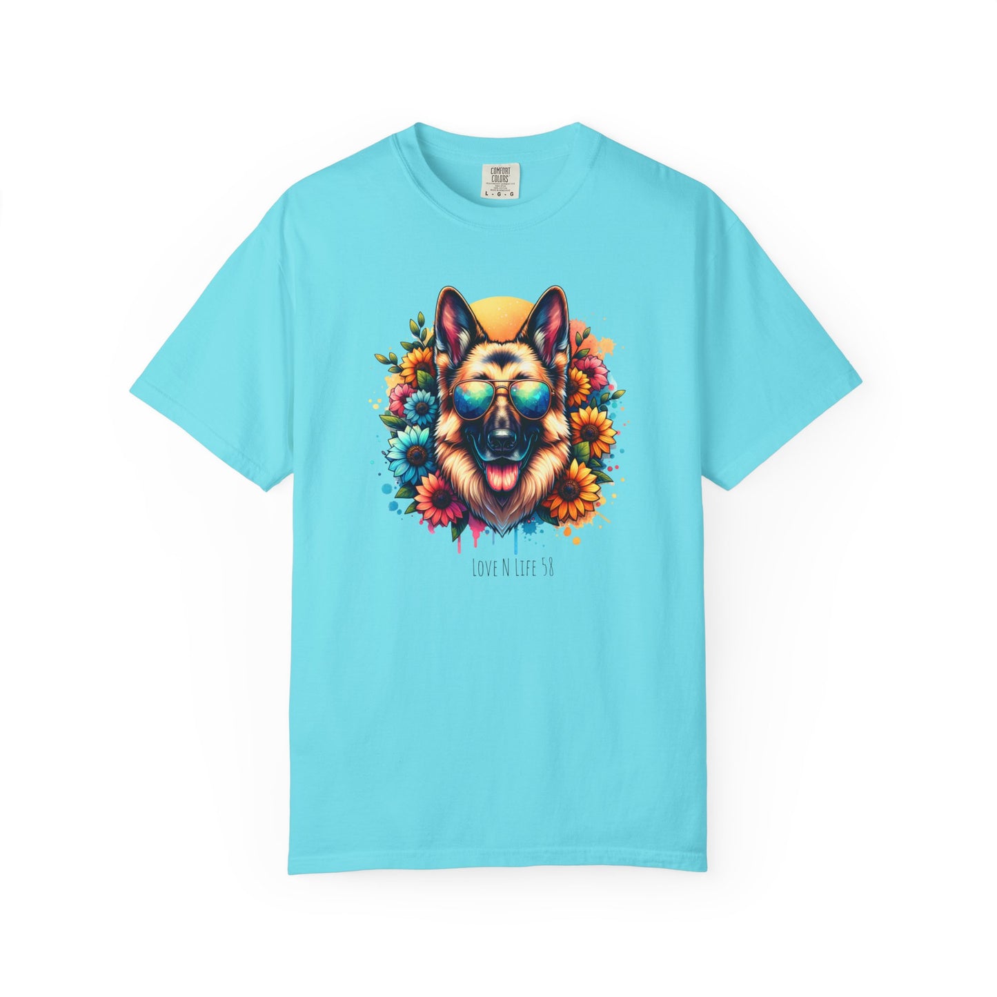 Love n' Life German Shepard Tee - Comfort Colors