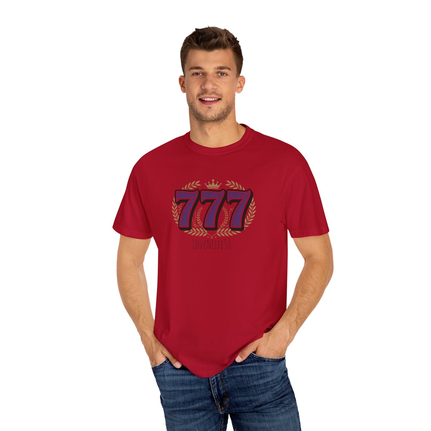 777 Tee - God , Jesus, Holy Spirt , Perfection - Comfort Colors