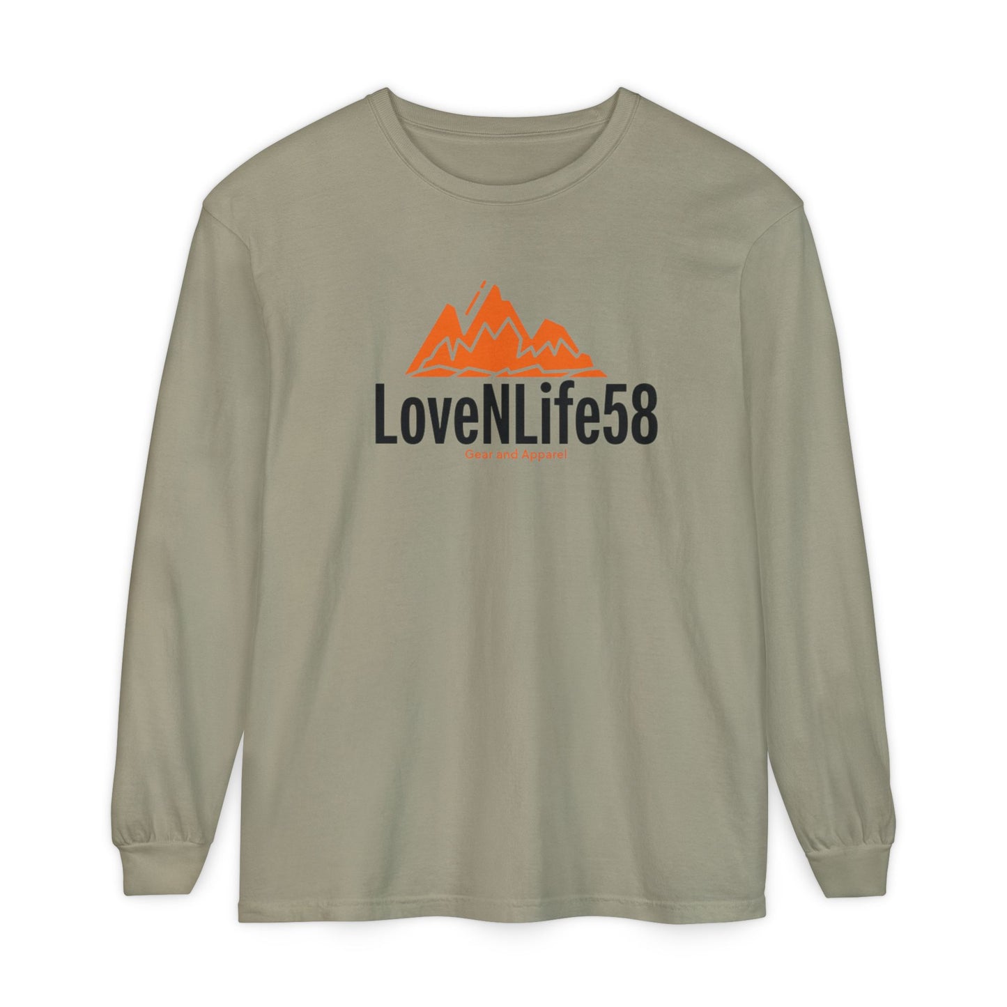 LOVE N LIFE 58 Gear Tee - Comfort Colors Long Sleeve