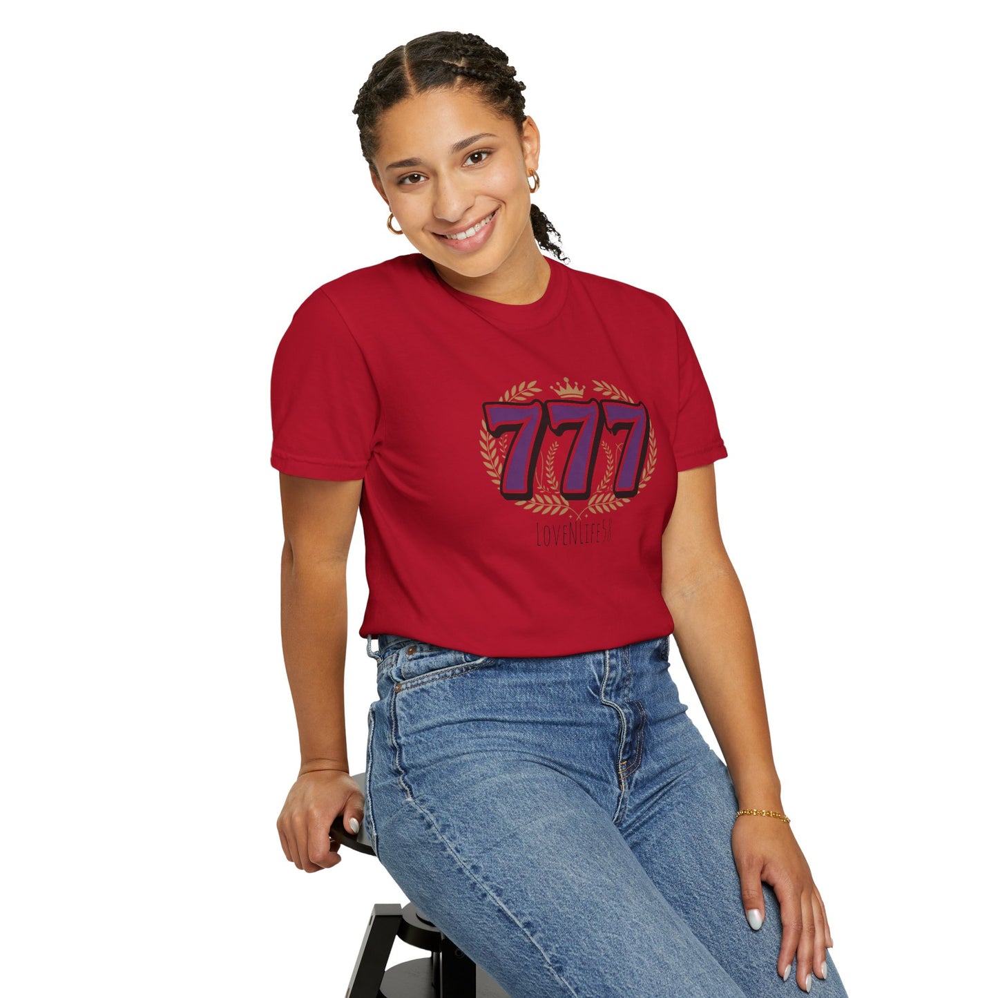 777 Tee - God , Jesus, Holy Spirt , Perfection - Comfort Colors