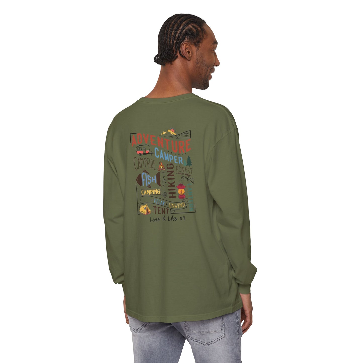 Adventure Awaits Long Sleeve Comfort Colors