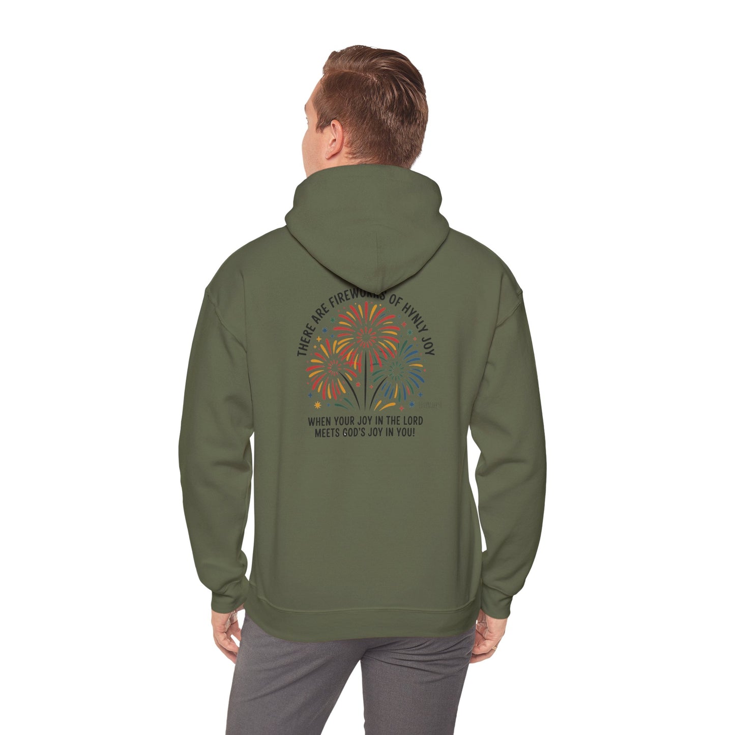 Joyful Fireworks Unisex Hoodie