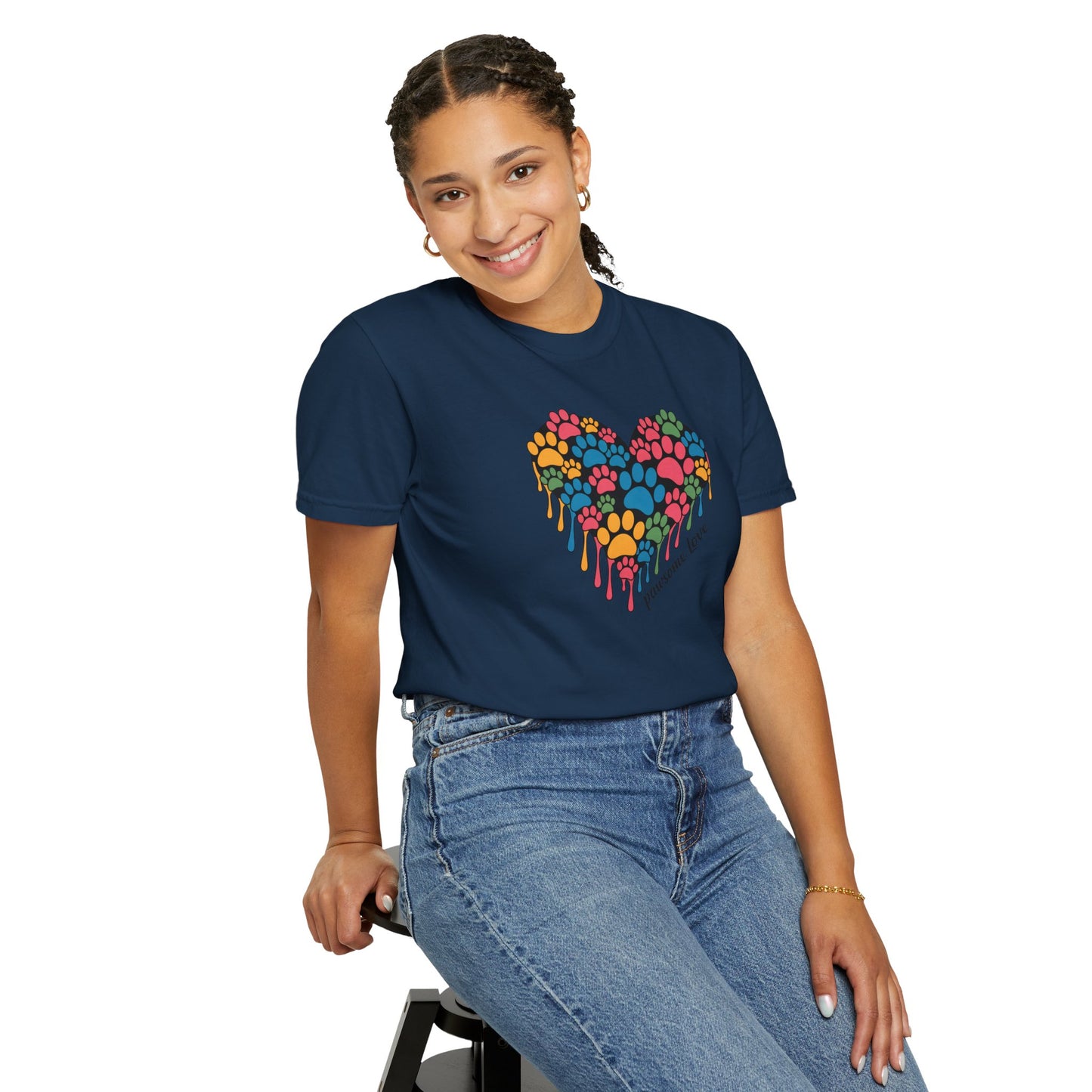 Pawsitive Love Tee - Comfort Colors