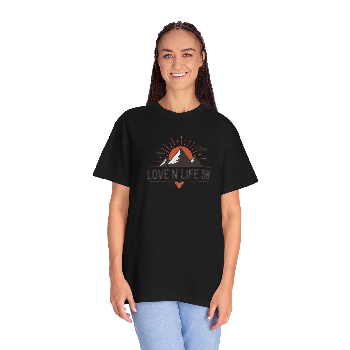 Mountain Adventure Love N Life58 Tee - Comfort Colors