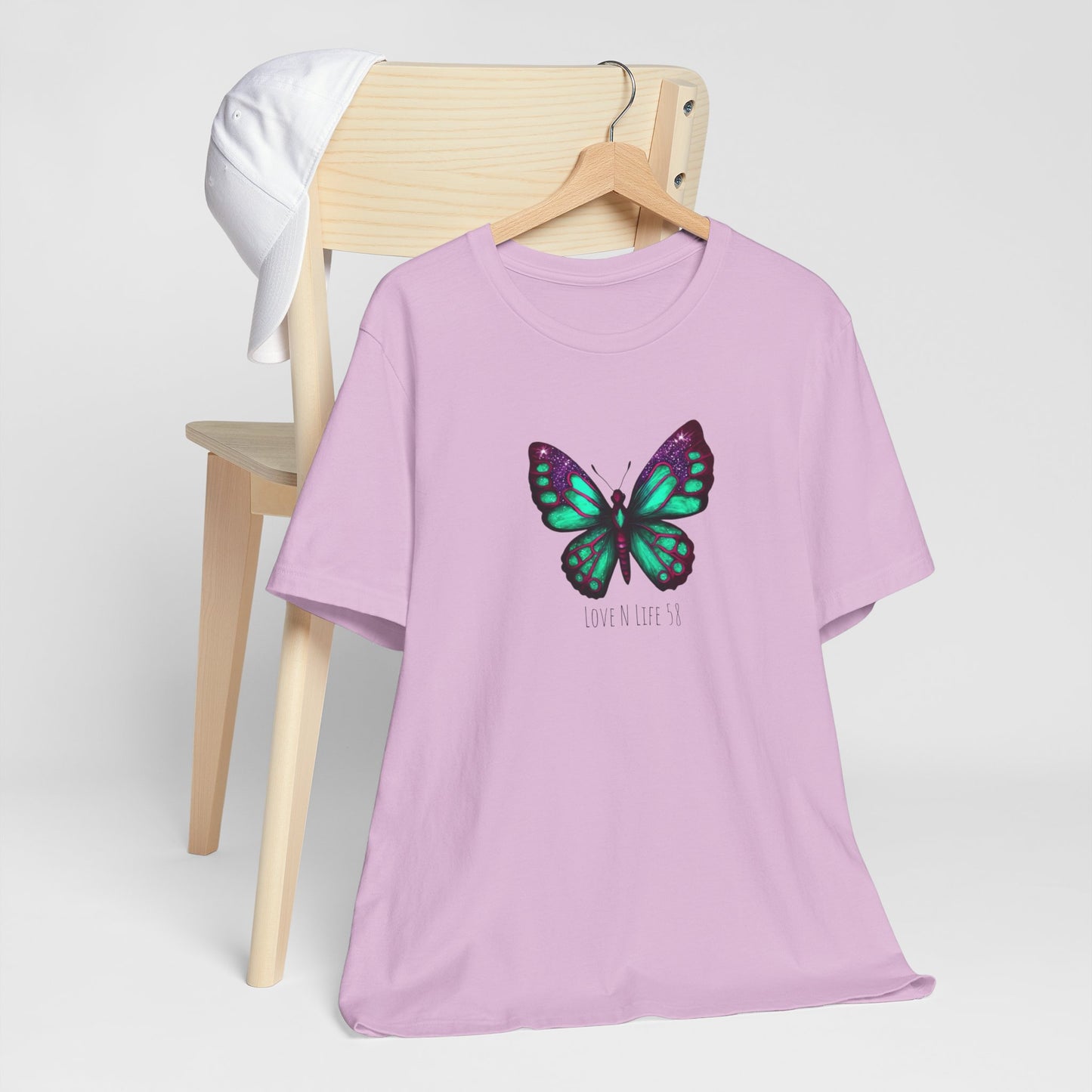 Butterfly Love Tee - Bella Canvas
