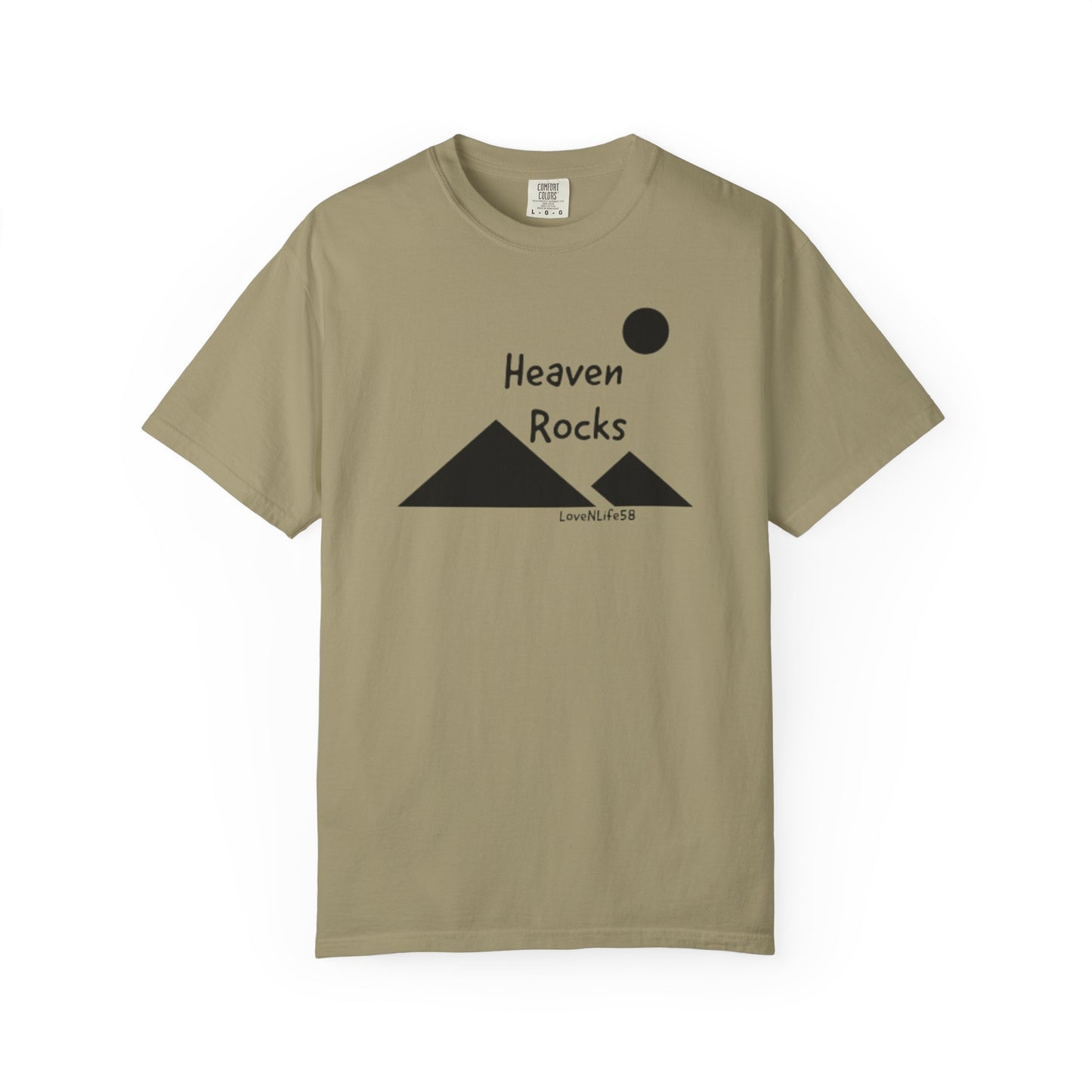Heaven Rocks Tee- Comfort Colors