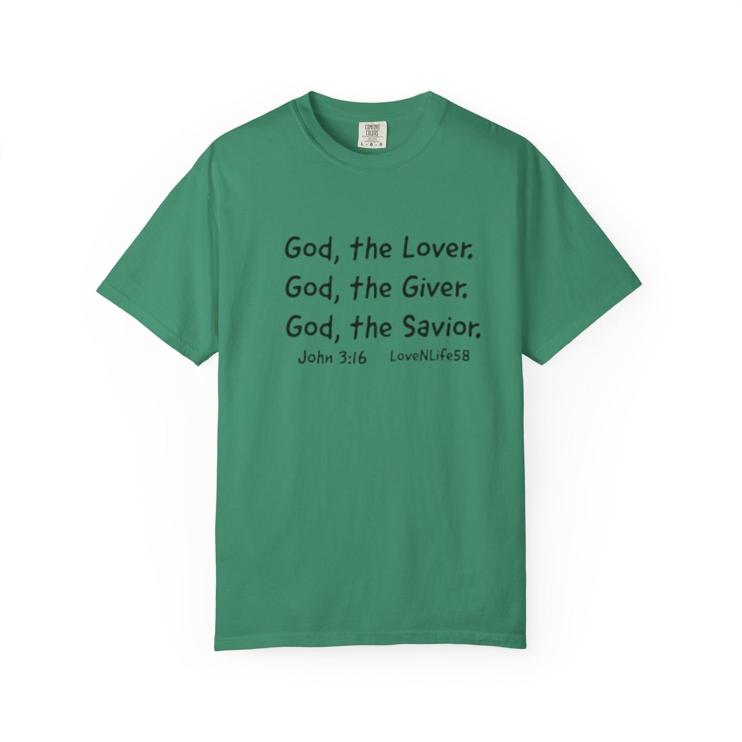 God the Lover Tee- Comfort Colors