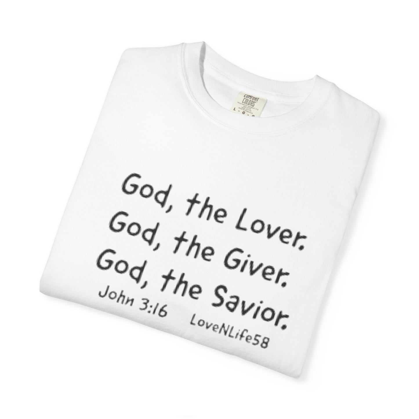 God the Lover Tee- Comfort Colors