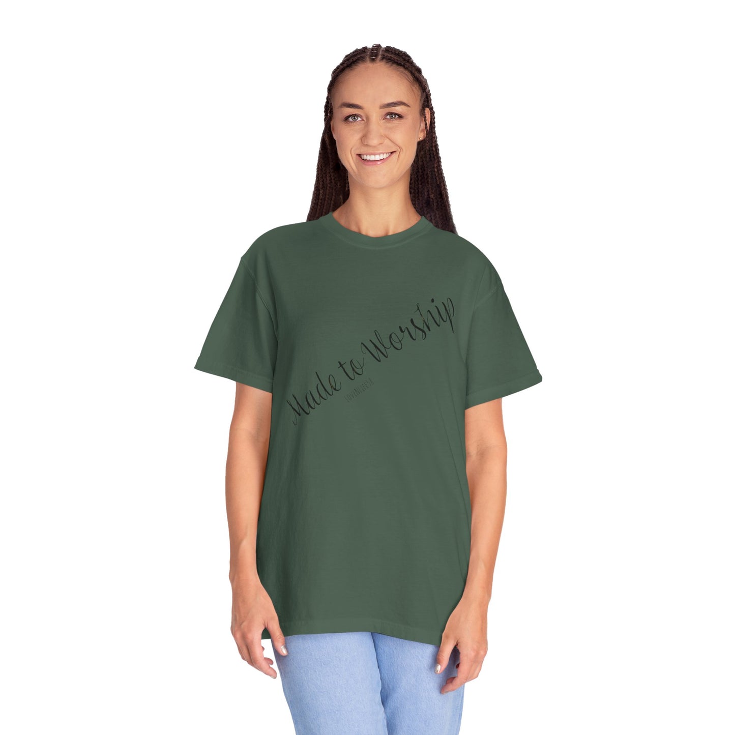 Made To Worship Tee - Comfort Colors