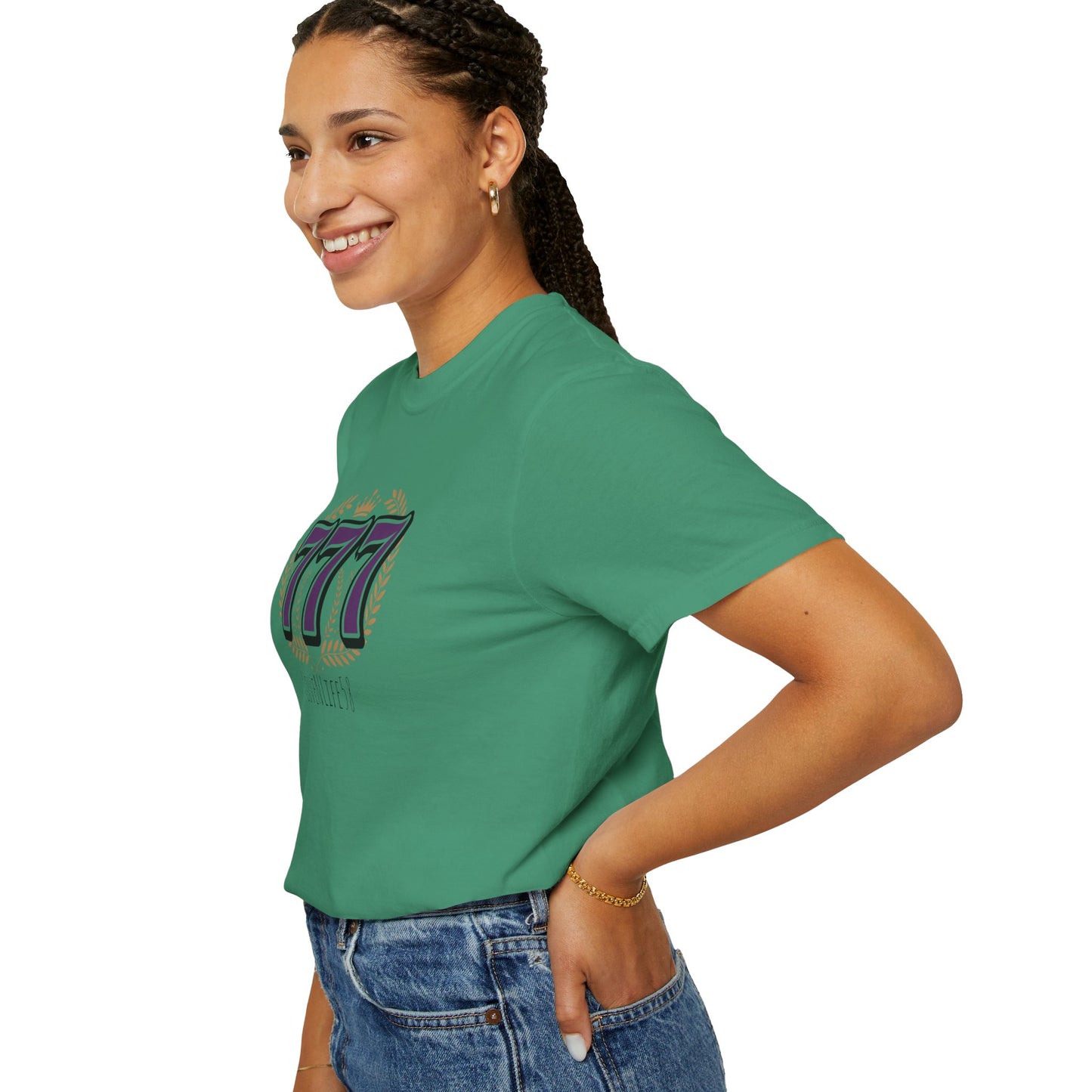 777 Tee - God , Jesus, Holy Spirt , Perfection - Comfort Colors