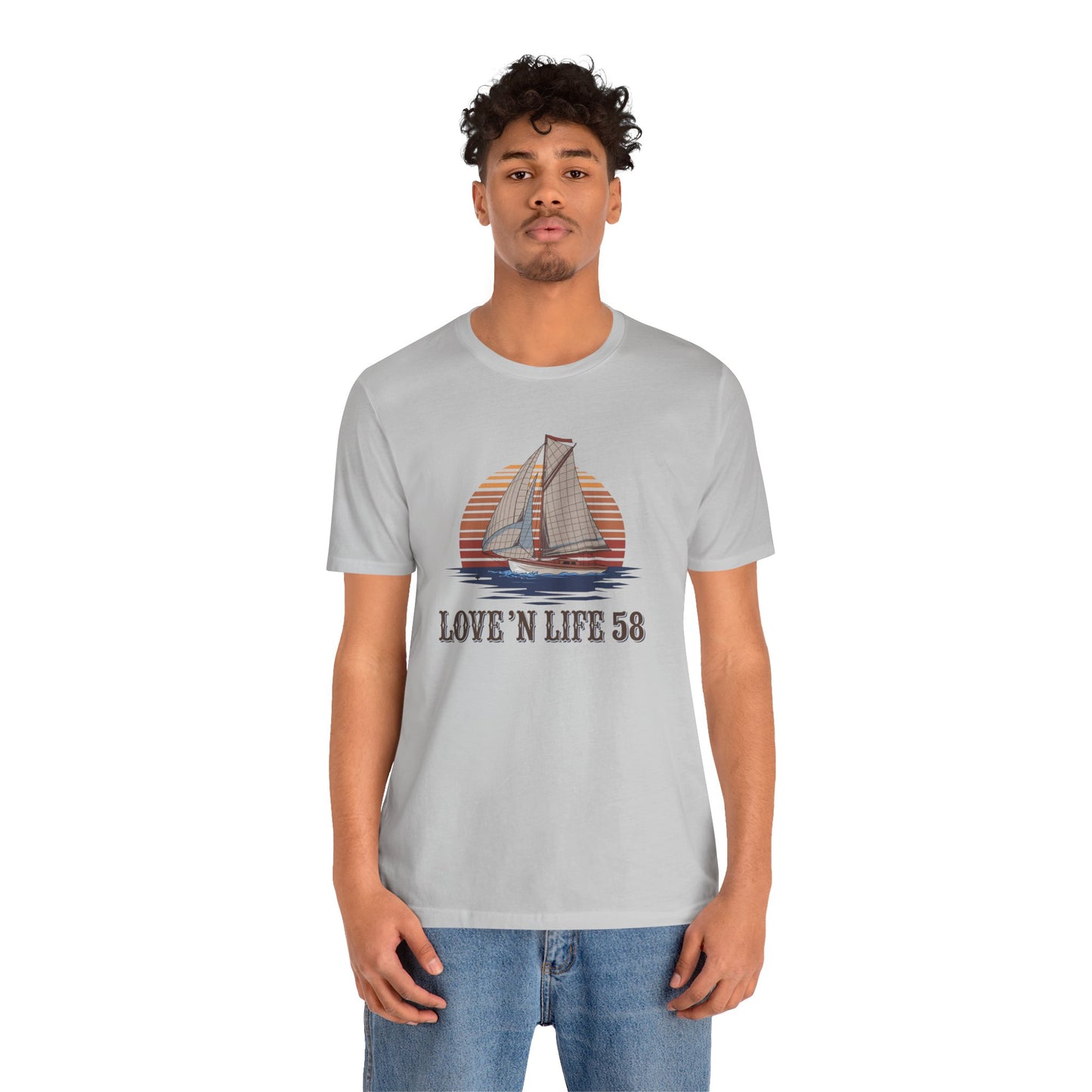 Vintage Sailing - LoveNLife58 Tee - Bella Canvas 3001