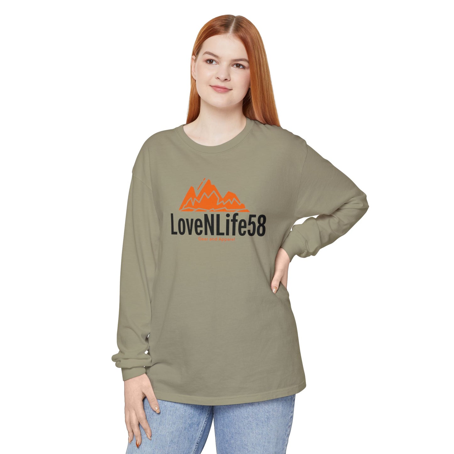 LOVE N LIFE 58 Gear Tee - Comfort Colors Long Sleeve