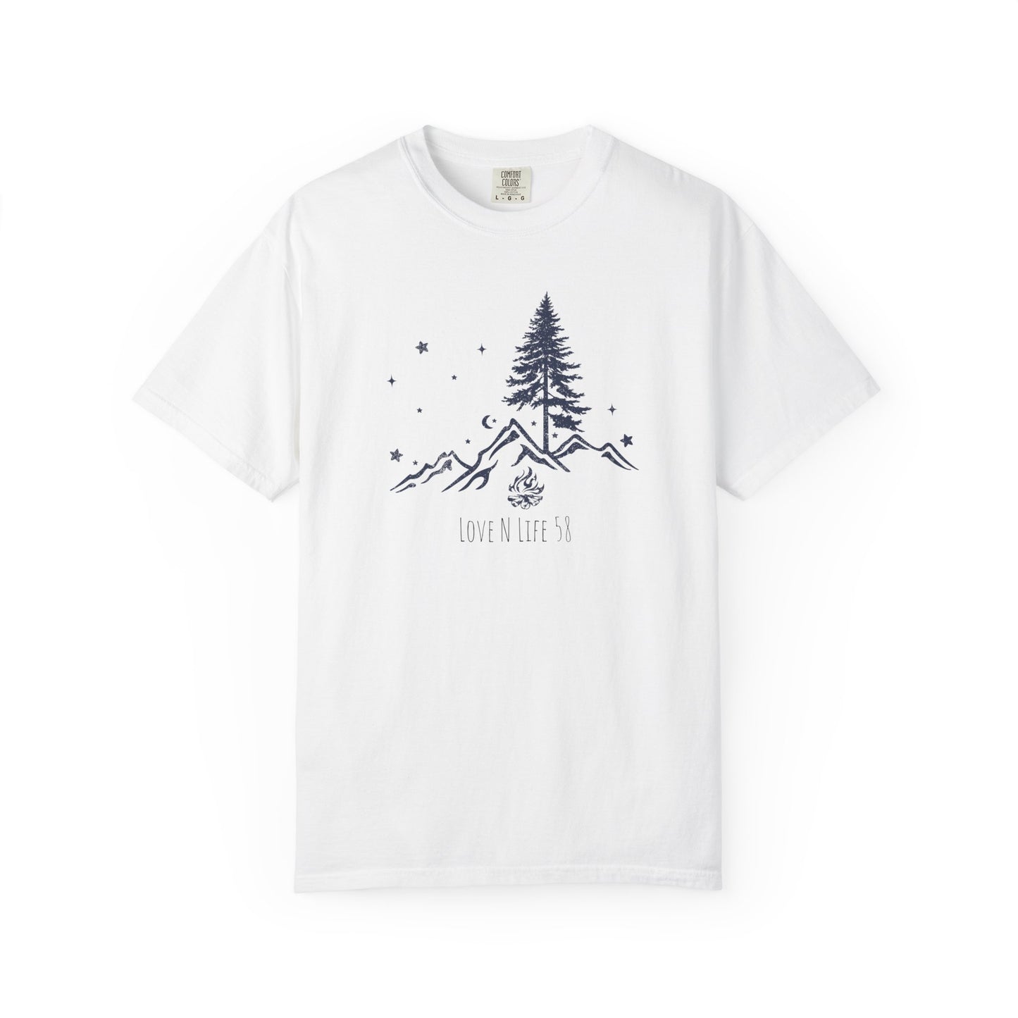 Love N Life 58 Mountain Tee - Comfort Colors