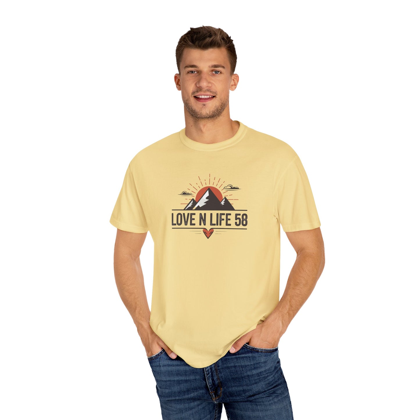 Mountain Adventure Love N Life58 Tee - Comfort Colors
