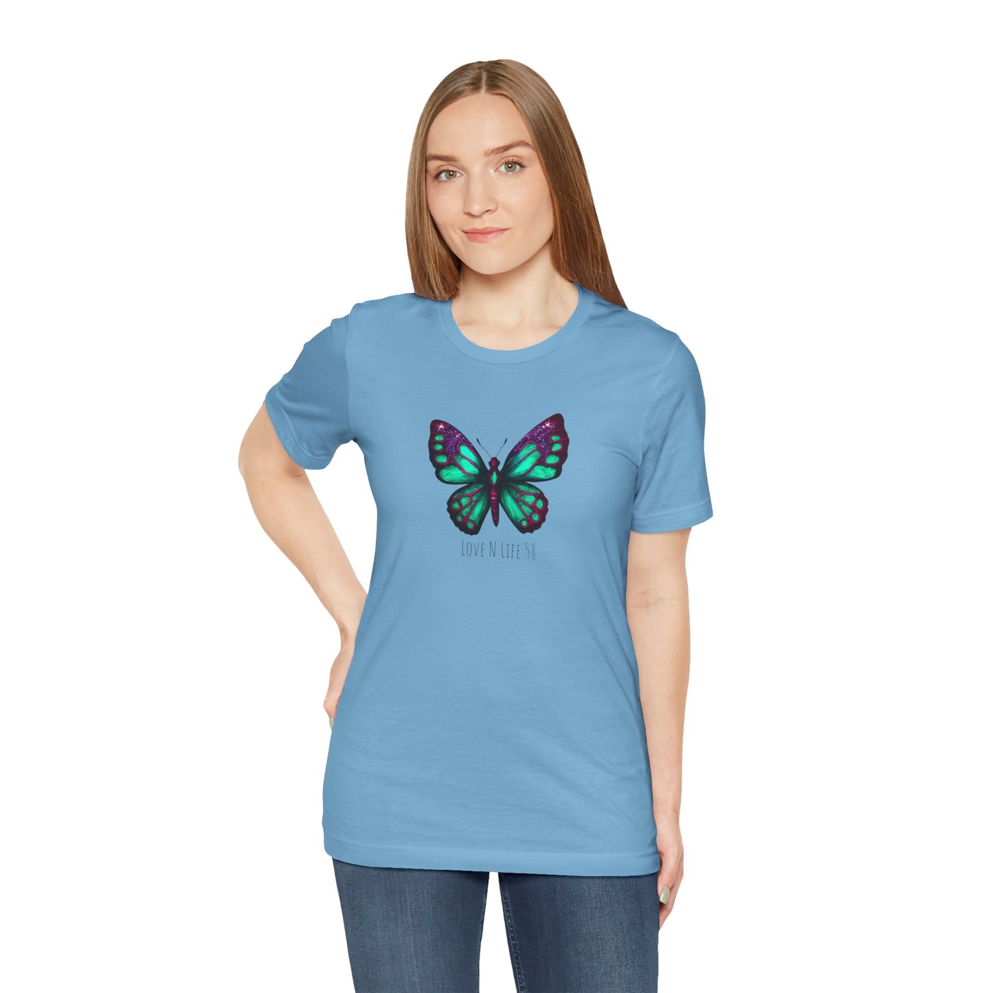 Butterfly Love Tee - Bella Canvas
