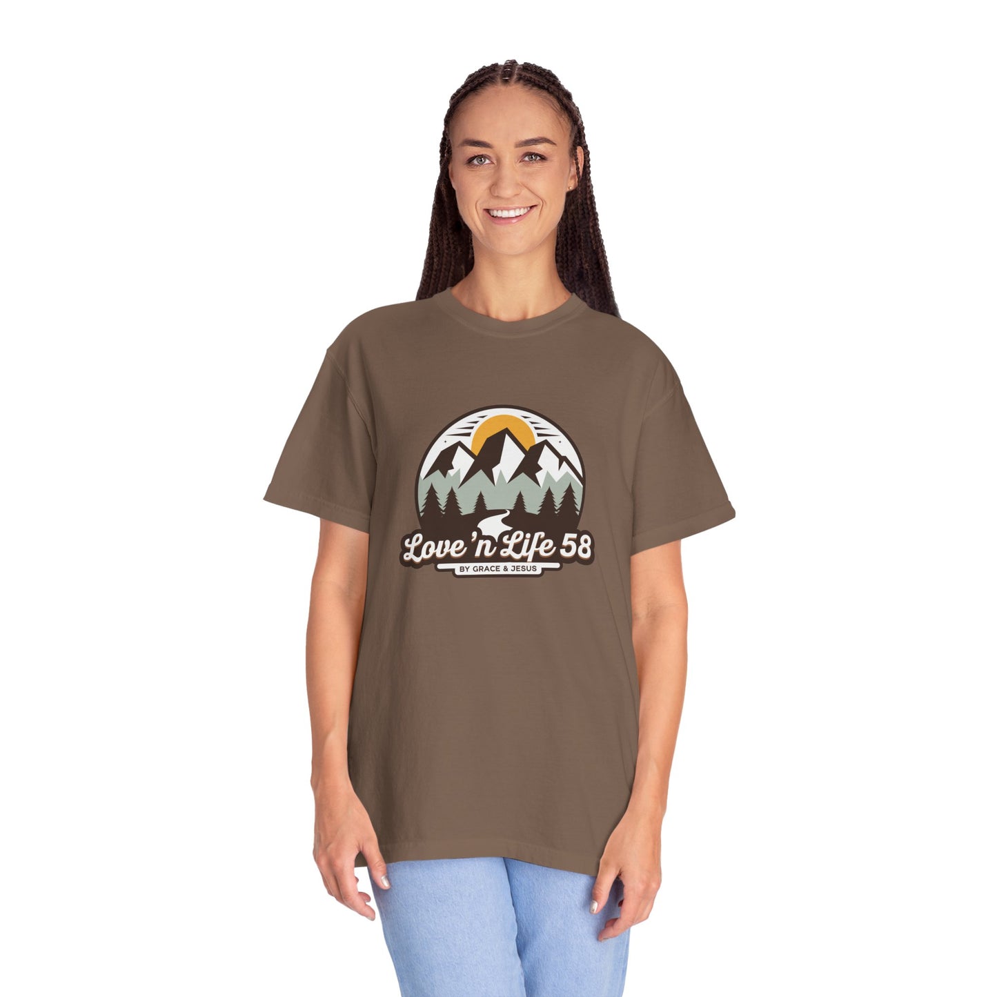 Adventure Mountains Love N Life 58 Tee - Color Comforts