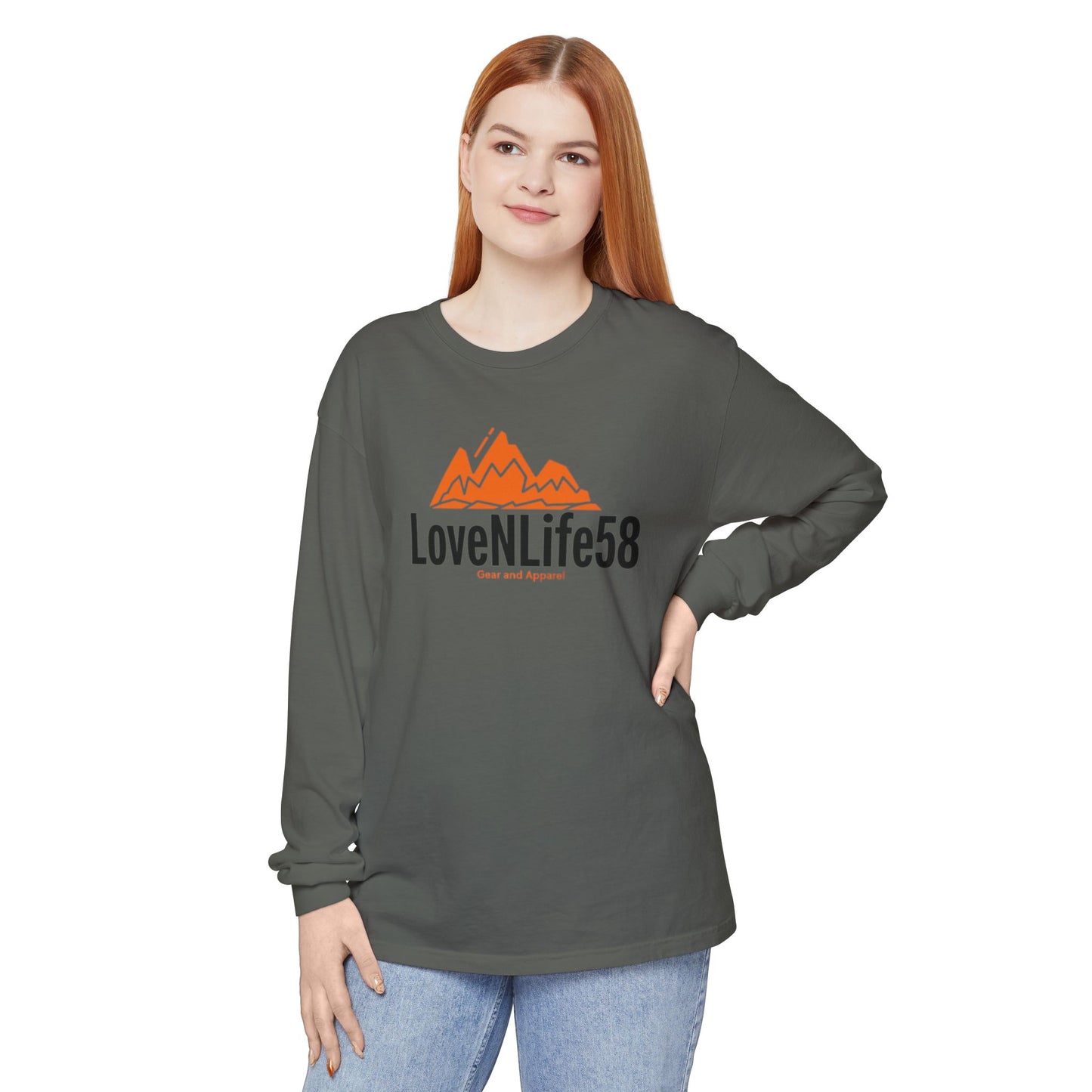 LOVE N LIFE 58 Gear Tee - Comfort Colors Long Sleeve