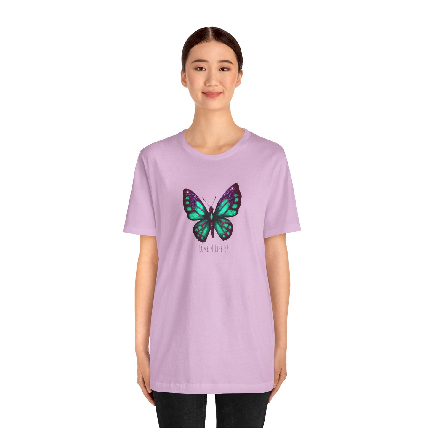 Butterfly Love Tee - Bella Canvas