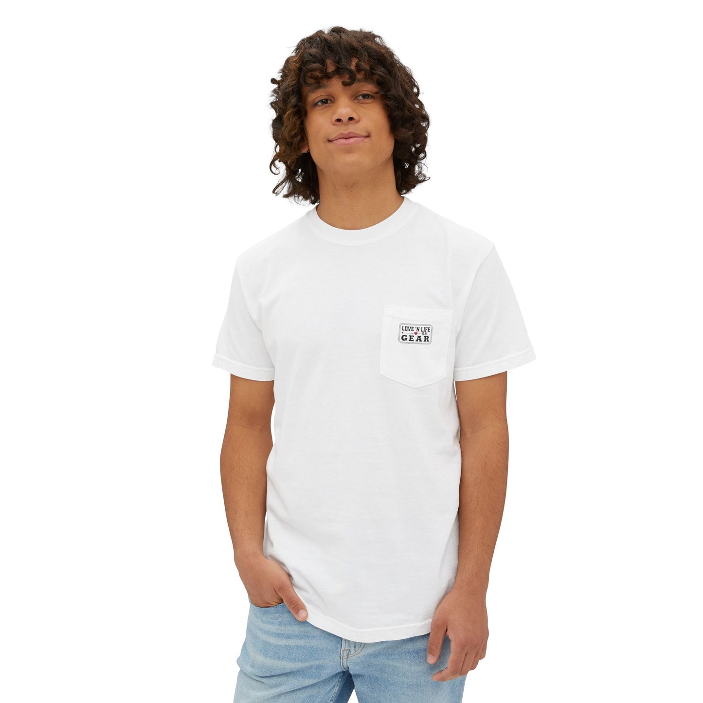 LITM - Comfort Colors Pocket T-Shirt Love N Life 58