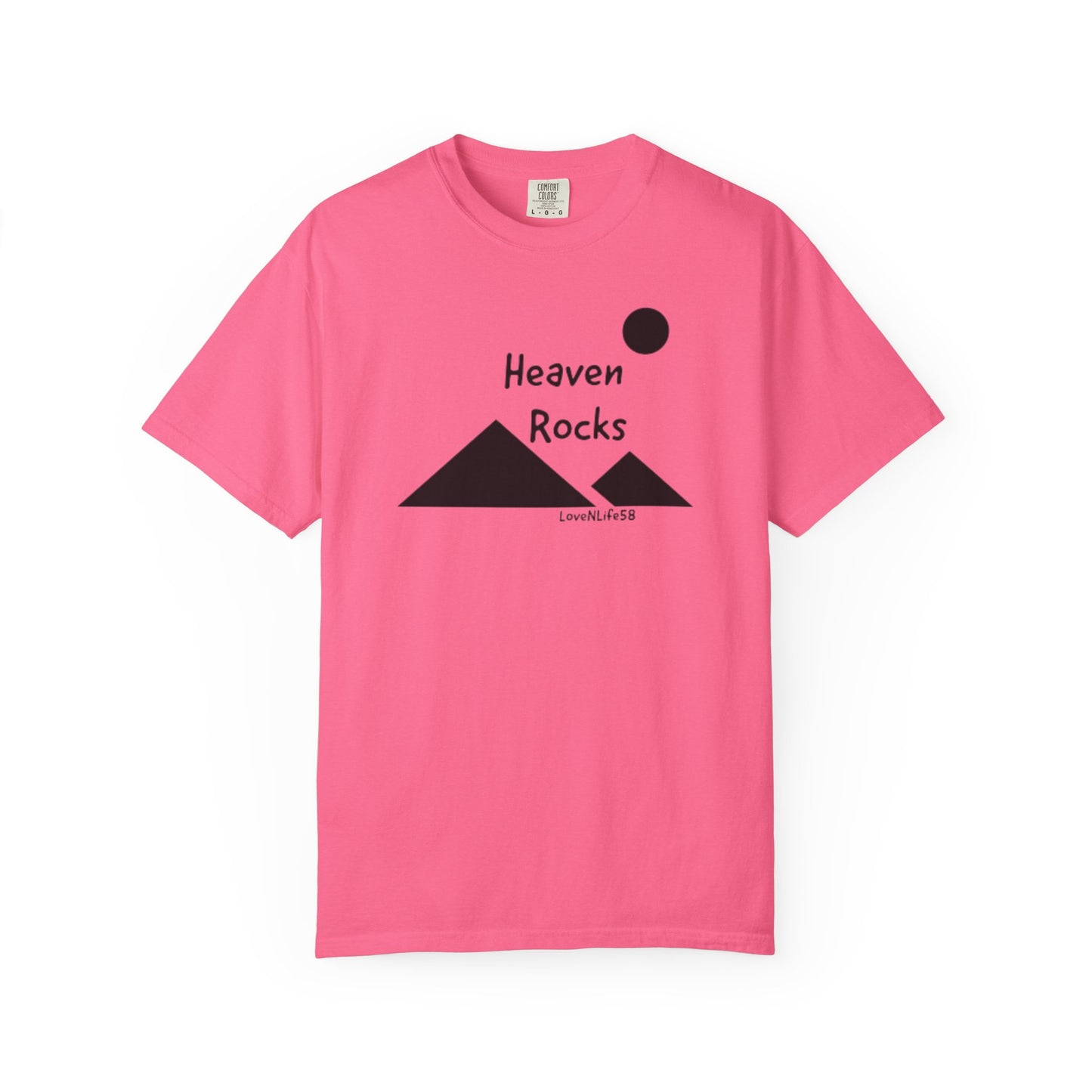 Heaven Rocks Tee- Comfort Colors