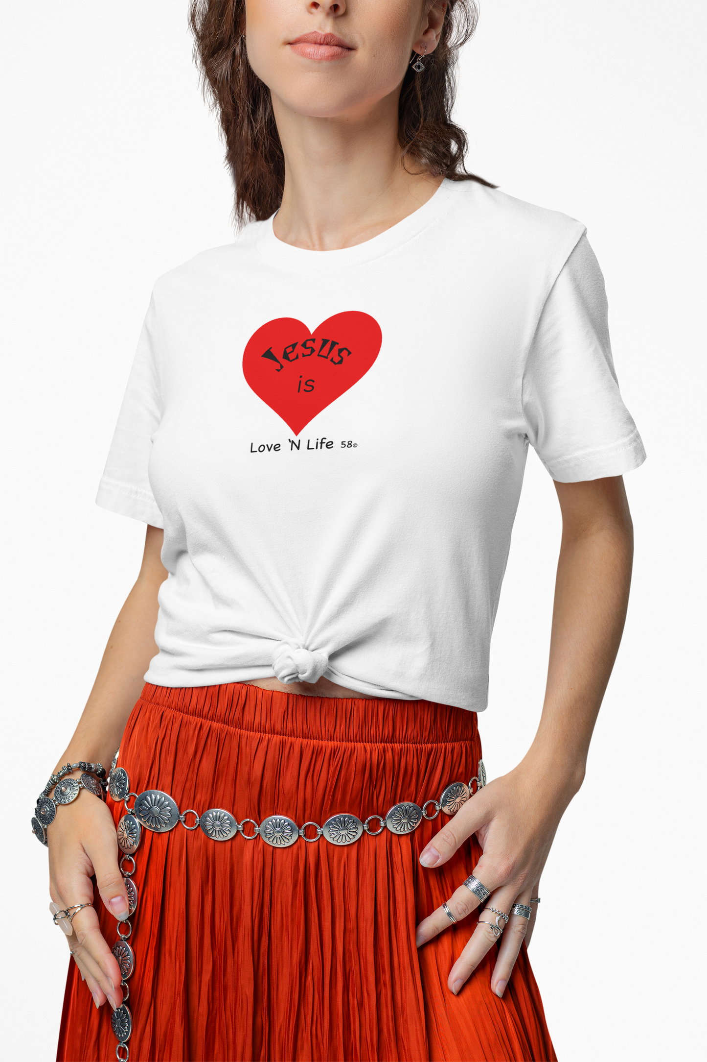 Jesus is Love N Life 58 Tee - Comfort Colors
