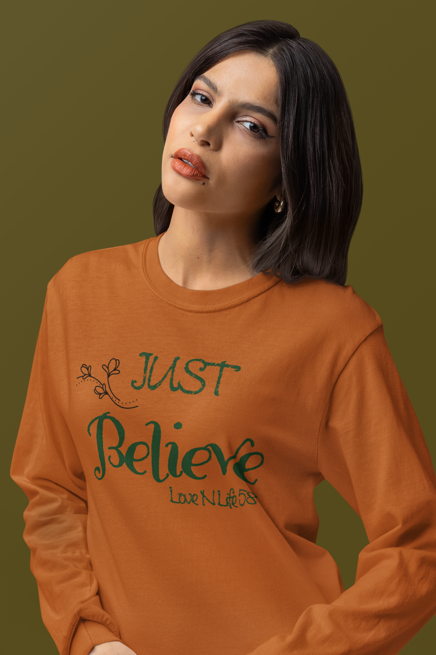 Just Believe Long Sleeve Tee