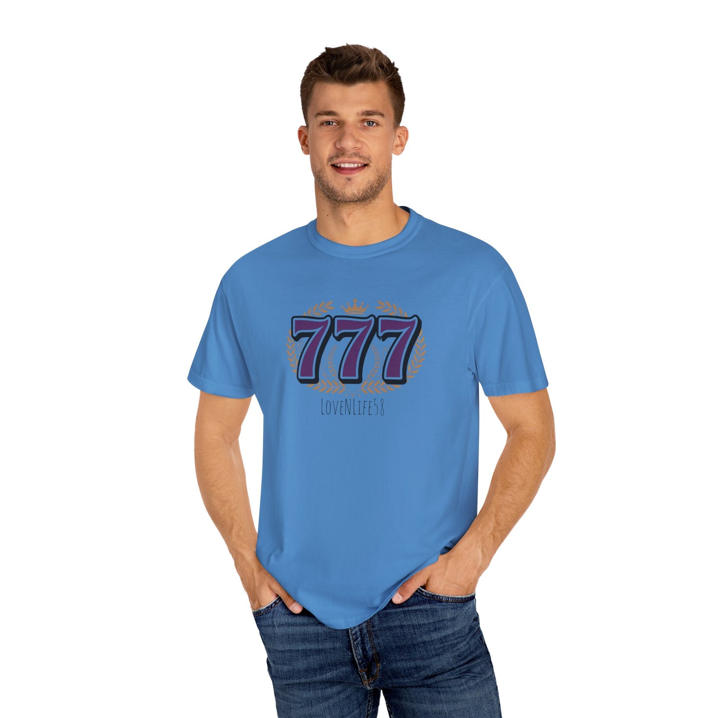 777 Tee - God , Jesus, Holy Spirt , Perfection - Comfort Colors