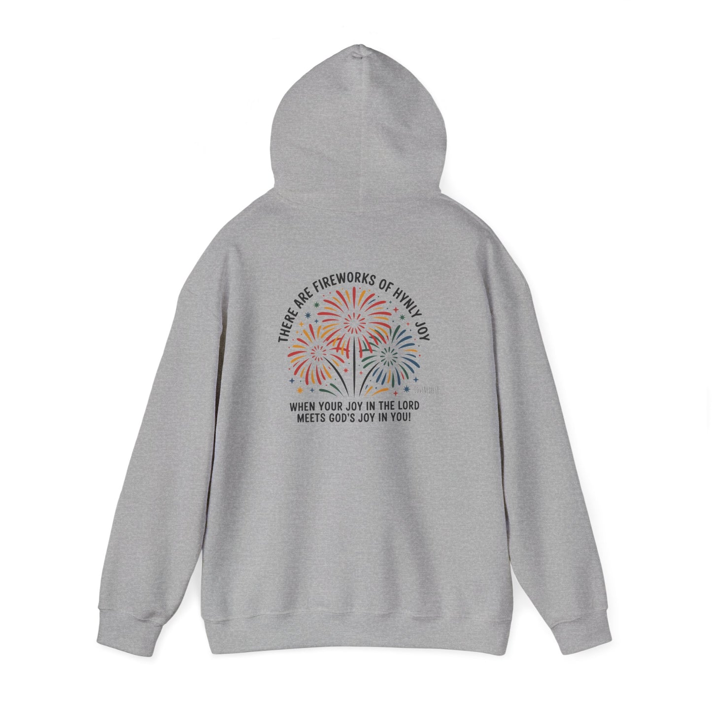Joyful Fireworks Unisex Hoodie