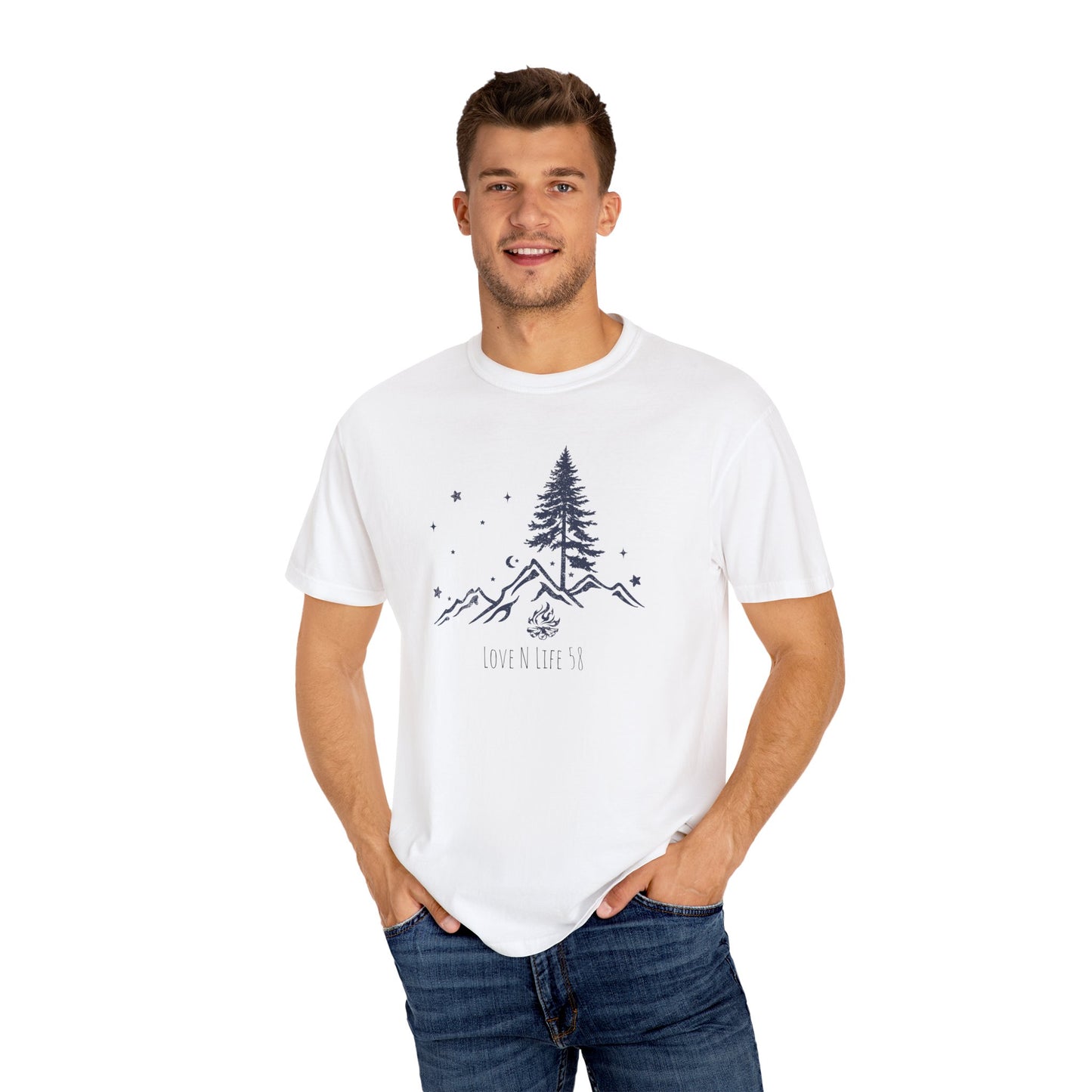 Love N Life 58 Mountain Tee - Comfort Colors
