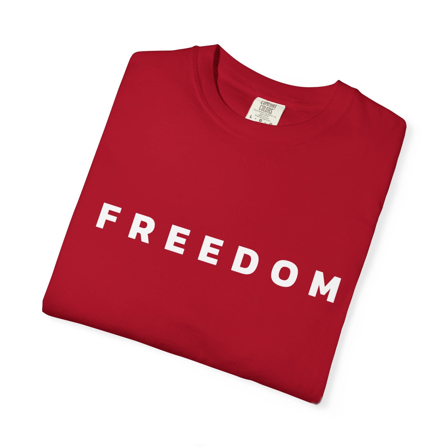 F R E E D O M Tee - Comfort Colors Charlie Kirk