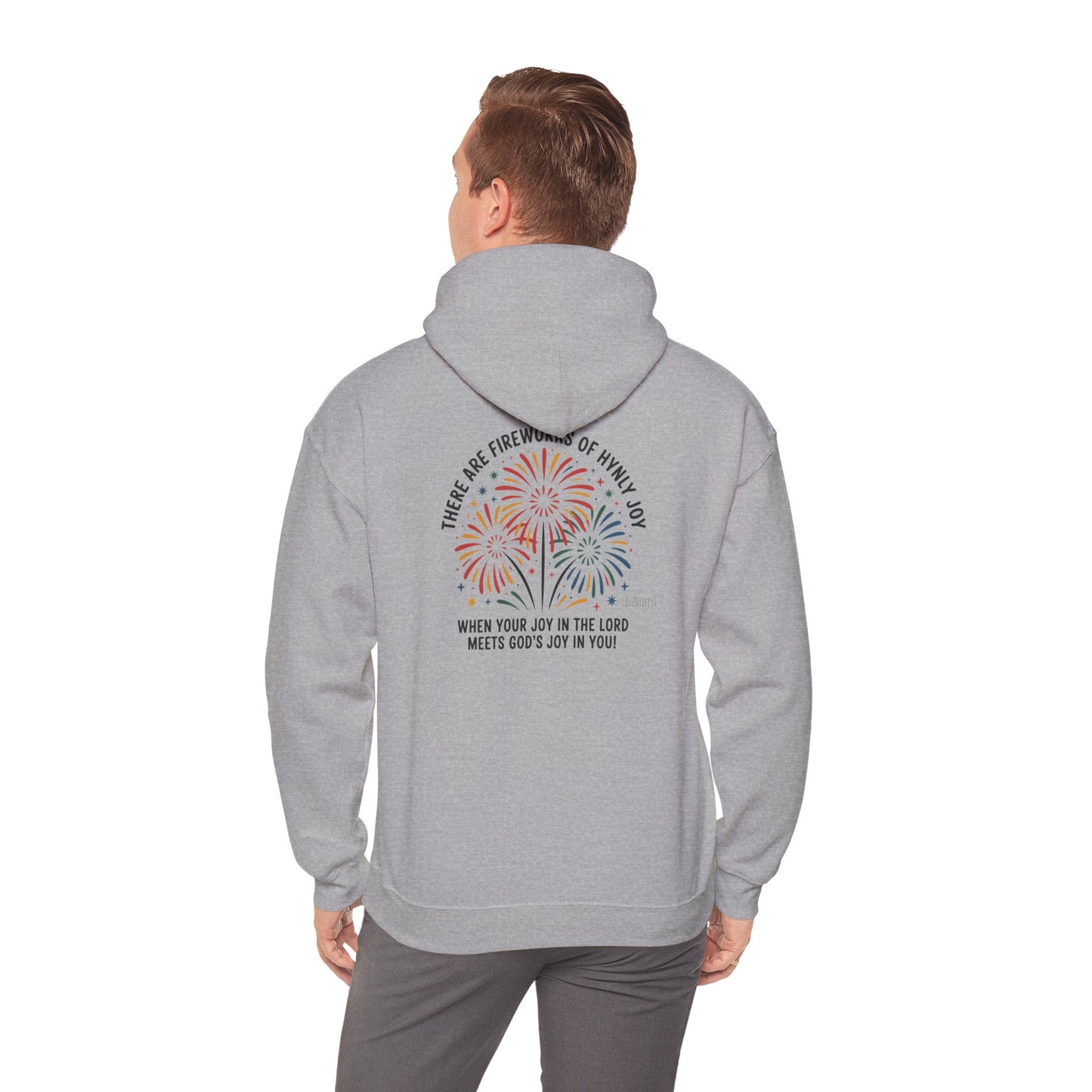 Joyful Fireworks Unisex Hoodie