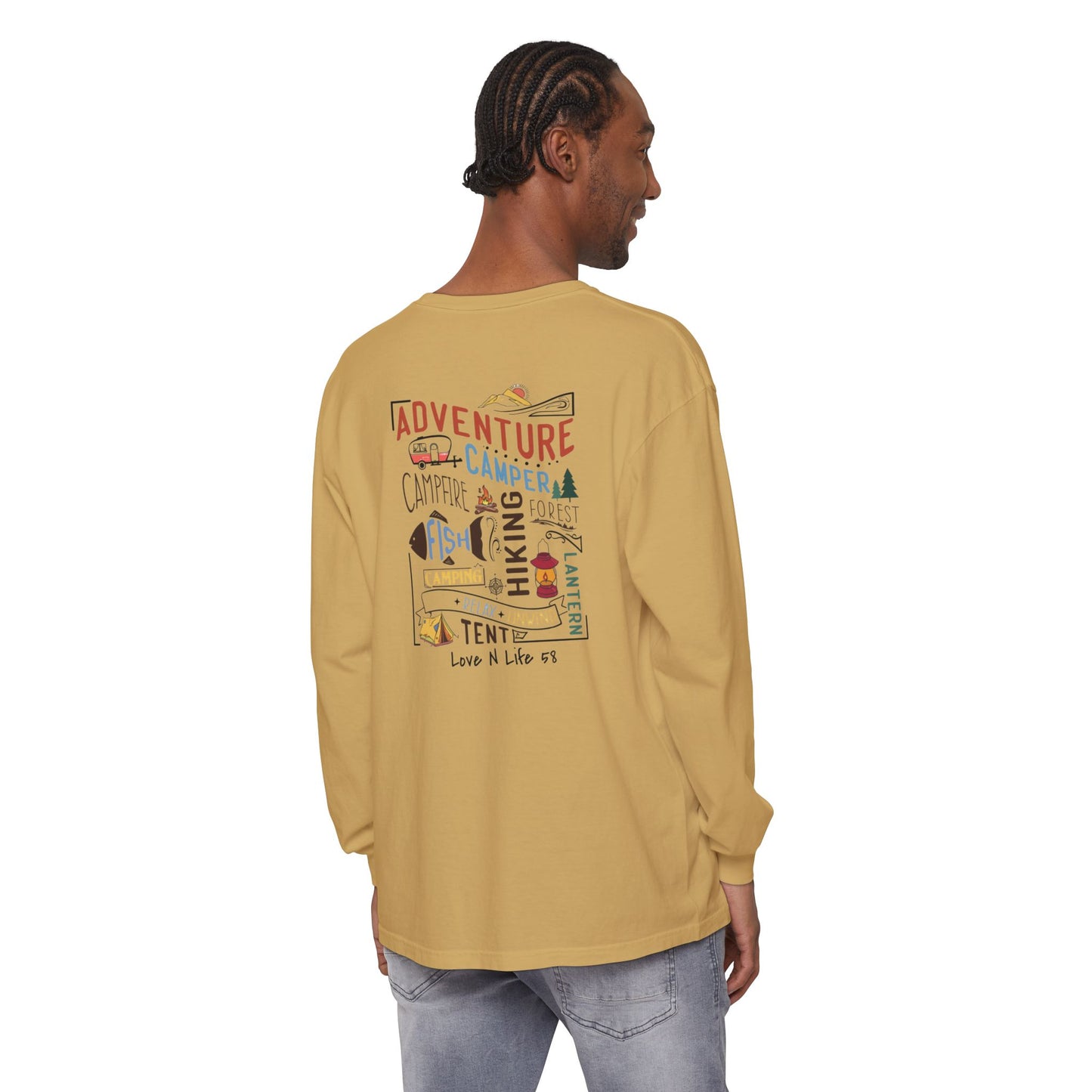 Adventure Awaits Long Sleeve Comfort Colors