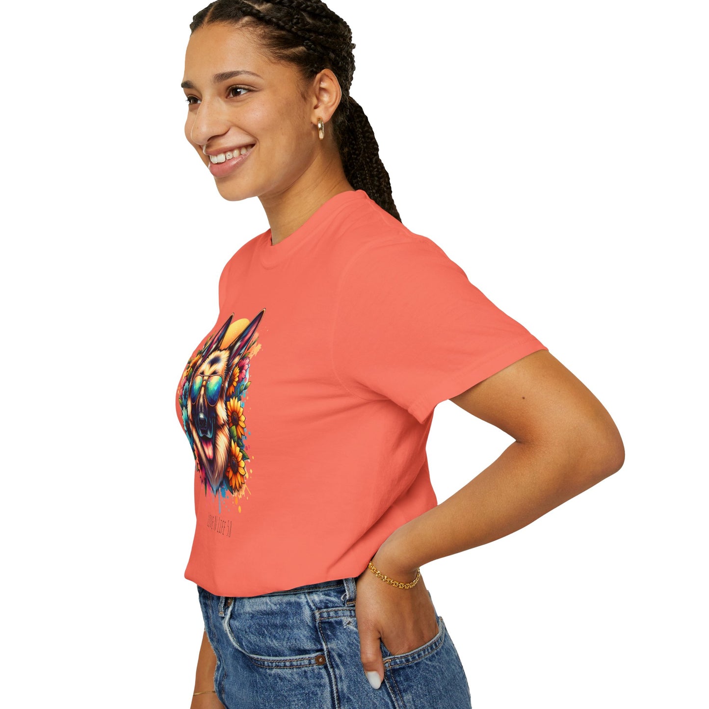 Love n' Life German Shepard Tee - Comfort Colors