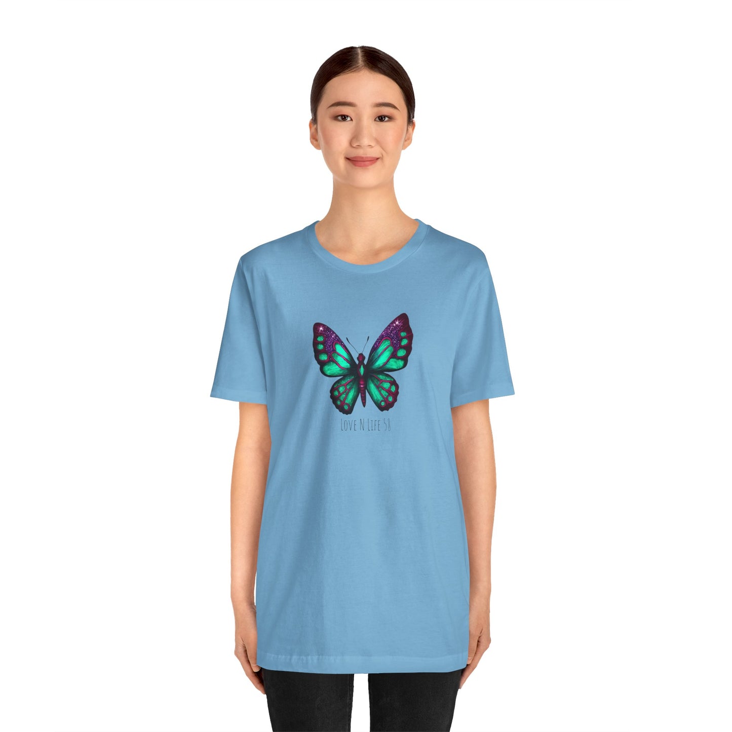 Butterfly Love Tee - Bella Canvas