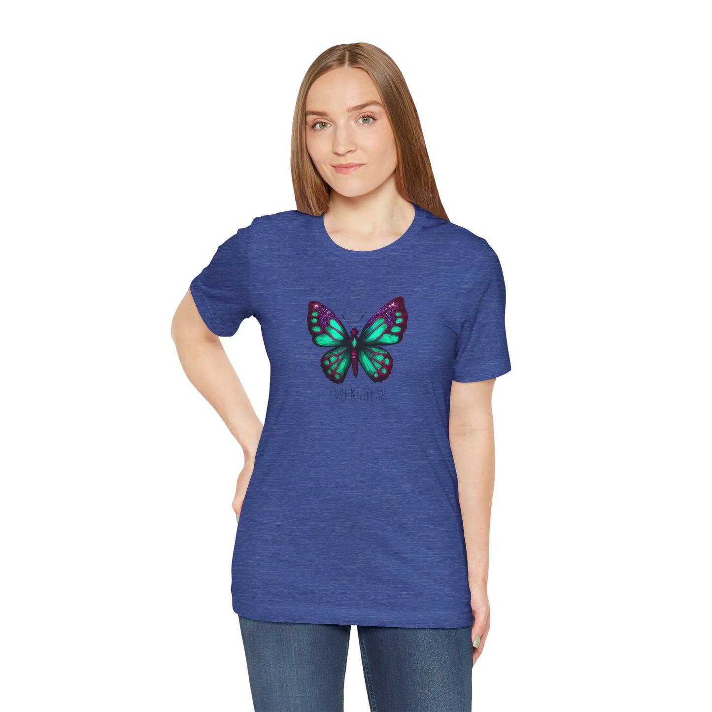 Butterfly Love Tee - Bella Canvas