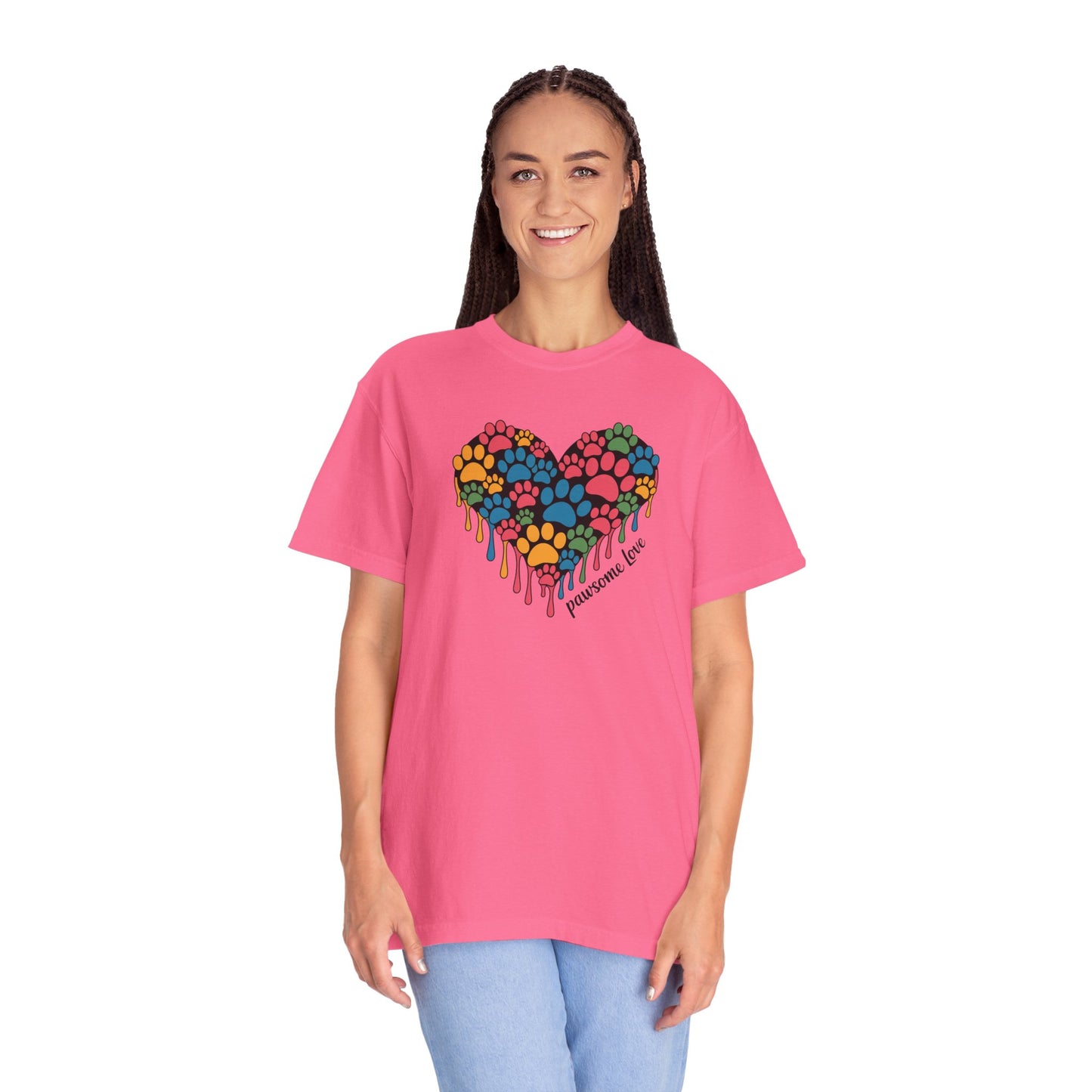 Pawsitive Love Tee - Comfort Colors