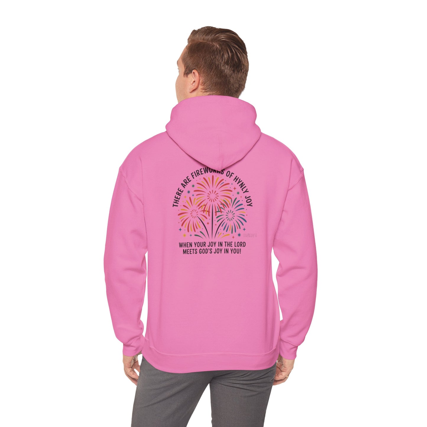 Joyful Fireworks Unisex Hoodie