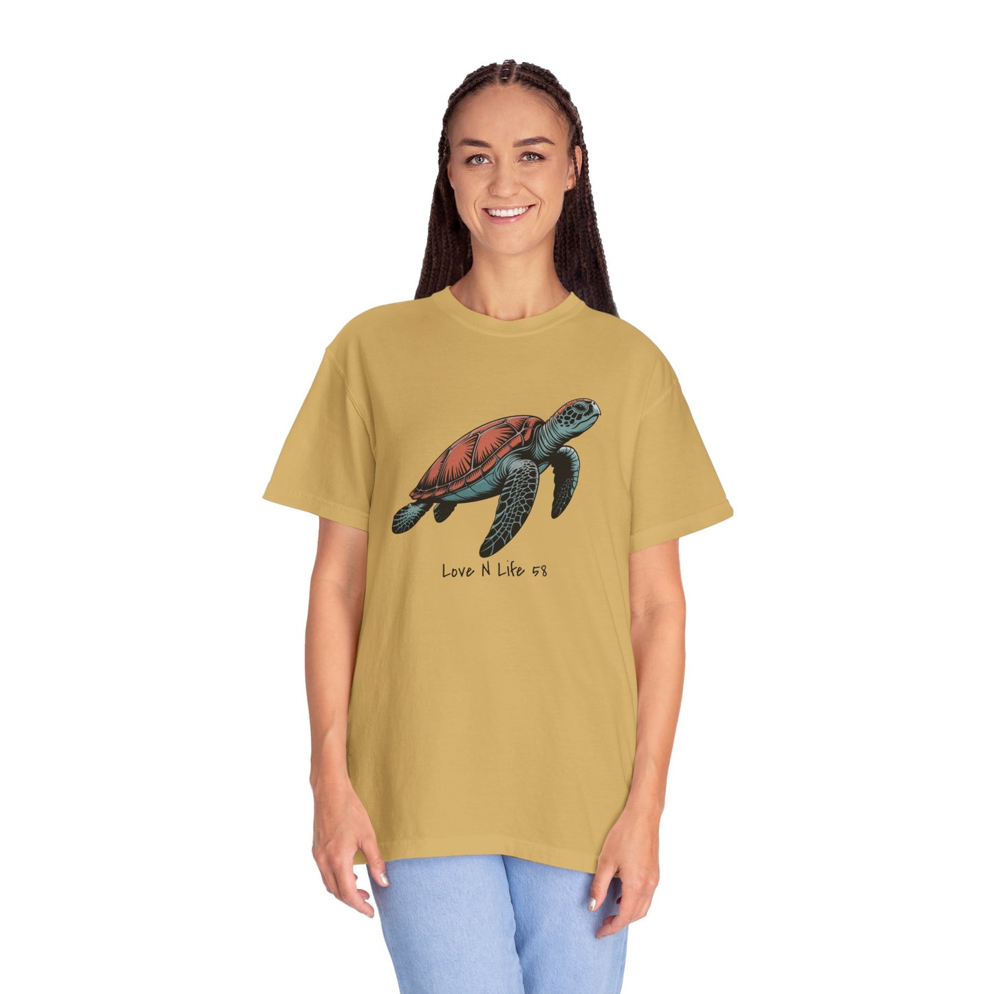 Turtle Love Tee - Comfort Colors