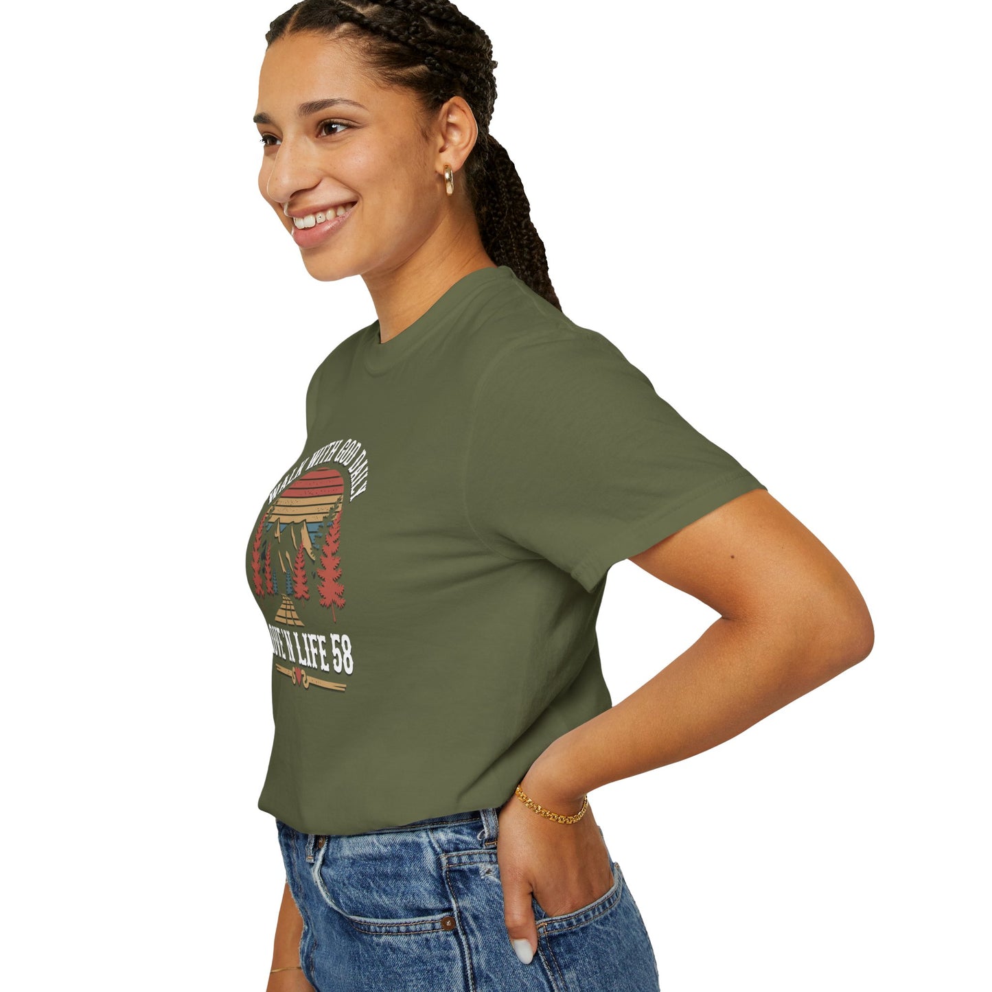Walk With God Daily Tee - Comfort Colors