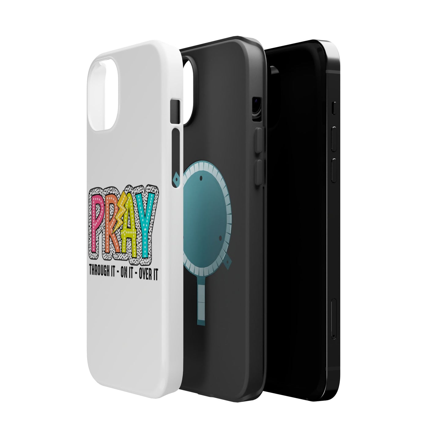 Pray Magnetic Phone Case - Inspirational Tough Case, Prayer Phone Cover