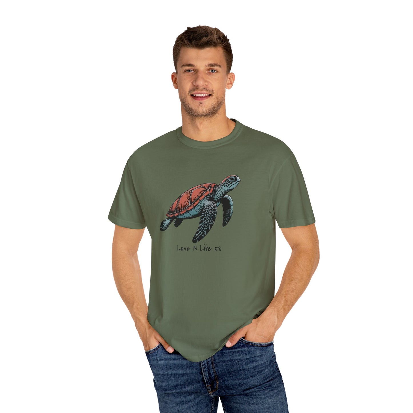 Turtle Love Tee - Comfort Colors