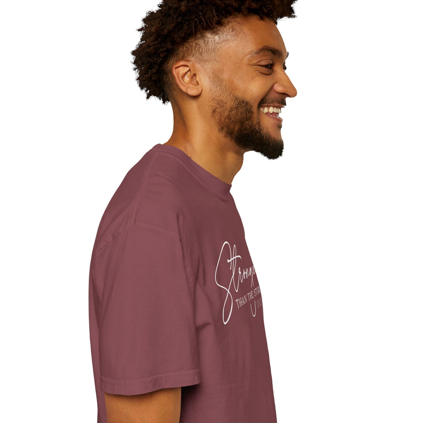 Stronger Than the Storm Tee - Comfort Colors